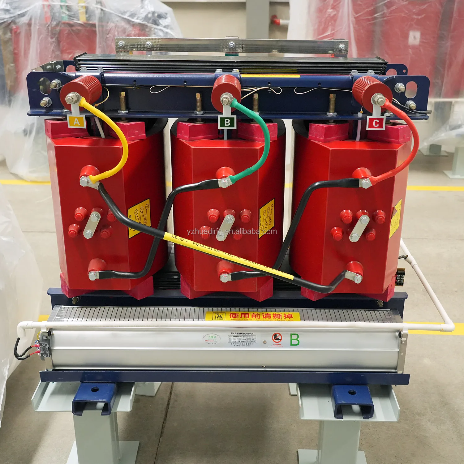 Three-Phase Dry Type Power Instrument Transformer 30kva Rated Capacity 380V/440V Output Voltage Copper Aluminum Coiled 50Hz/60Hz