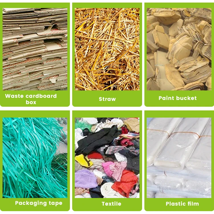 PET Bottle Baler Machine  Plastic Baler PET Bottle Baler Machine With Hydraulic Compactor