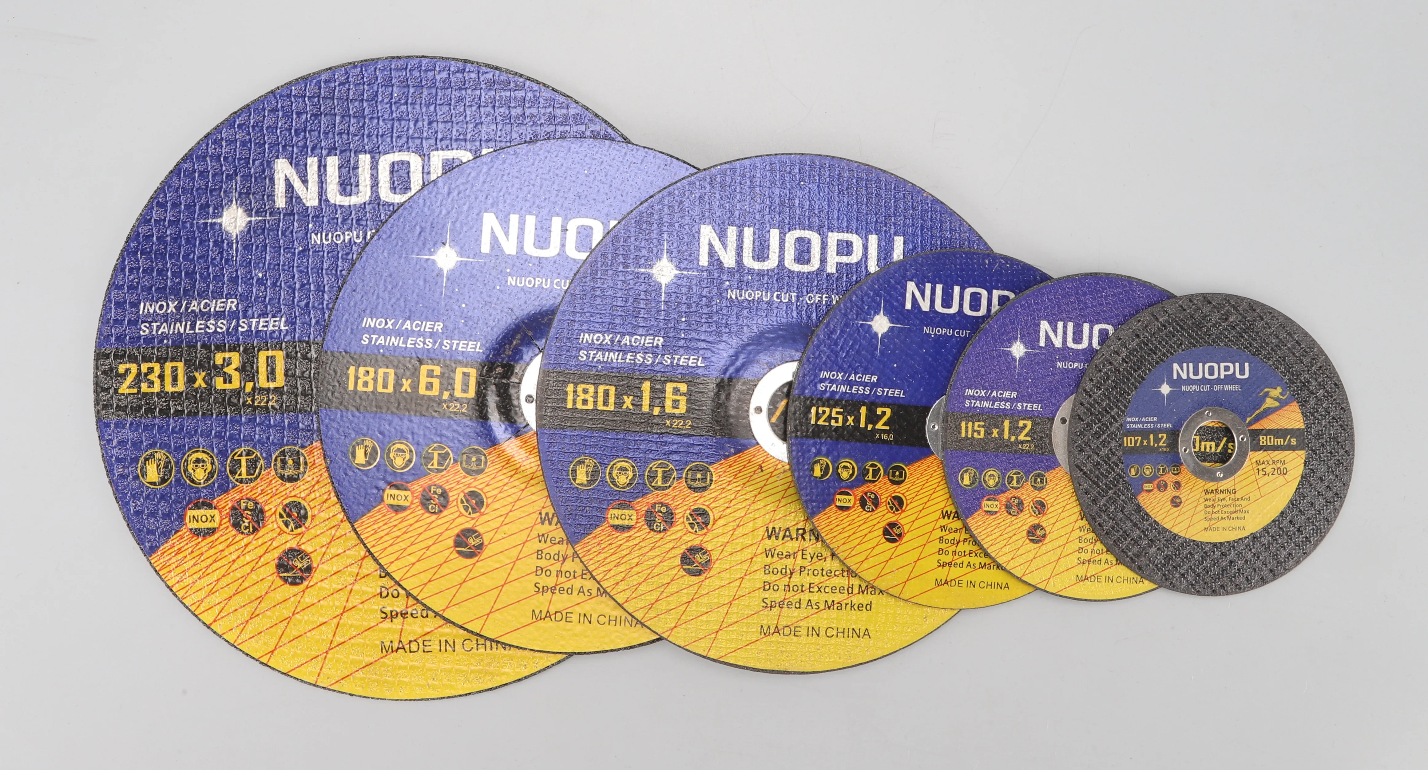 Very Reasonable Price Power Tools Metal Cutting Discs Cut Off Wheels Abrasive DISC Silicon Carbide MPA EN12413 Resin