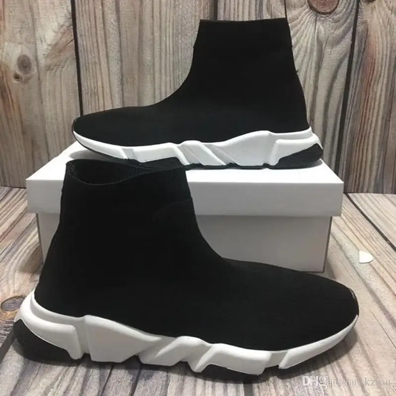 
2020 New Knit speed Trainer Sneakers Classic Brand designer Mens Womens Top Fashion Flat Sock Shoes Boot 