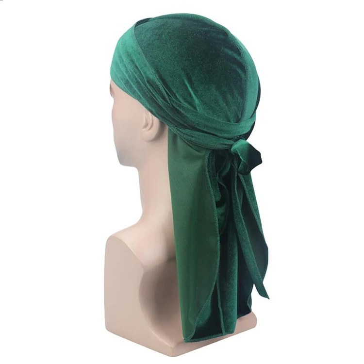 Topselling wholesale designer satin bonnets white caps long flap back strap