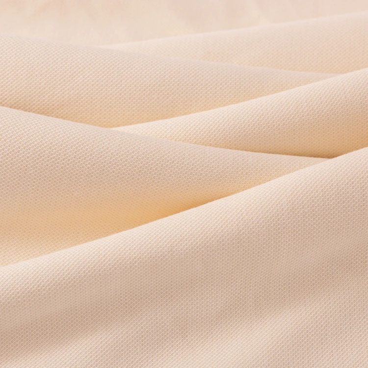 40% Cotton 60% Polyester High Elastic Pique Fabric Polyester Cotton Fabric For coat