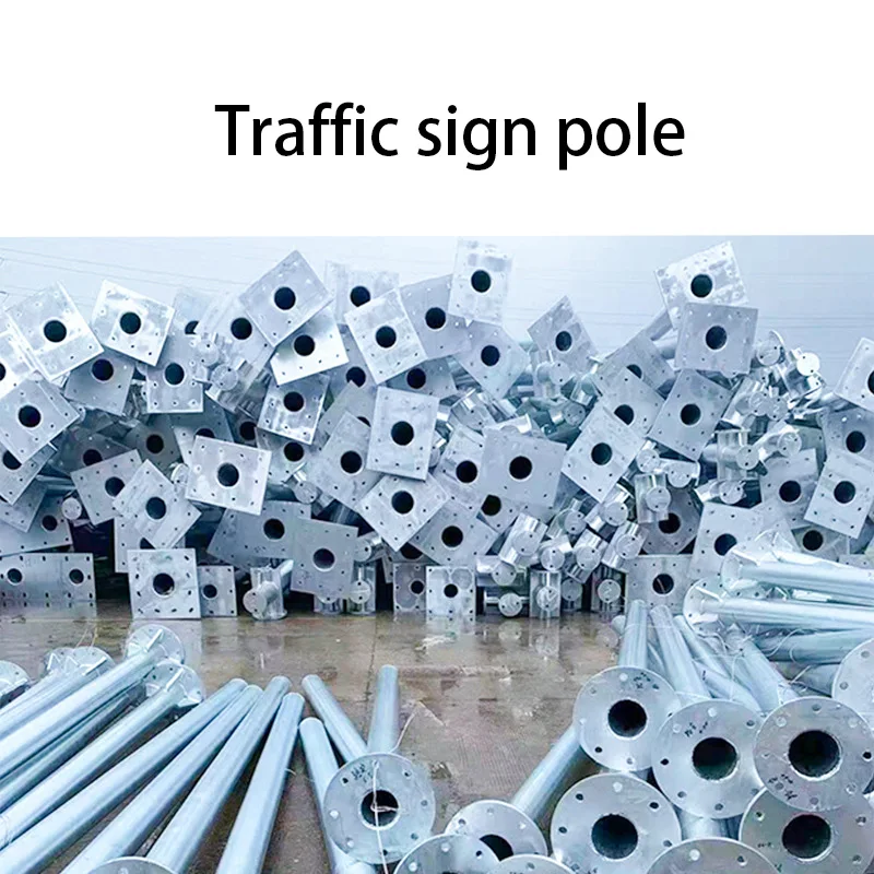 Traffic sign pole monitoring pole traffic signal light  electronic police pole