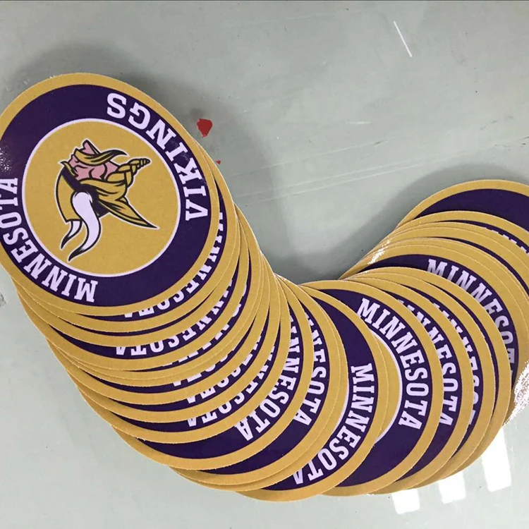 Custom Die Cut Adhesive PVC label Stickers