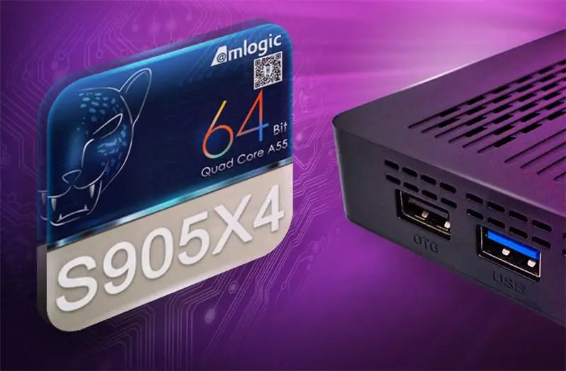 ТВ-приставка Ugoos TOX3 S905X4 4 + 32 ГБ Android 11 Wi-Fi 2 4/5 ГГц 1000 м LAN