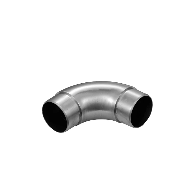 Hand rail elbow accessories male metal fittings stainless steel connector decorative pipe tube fittings elbow