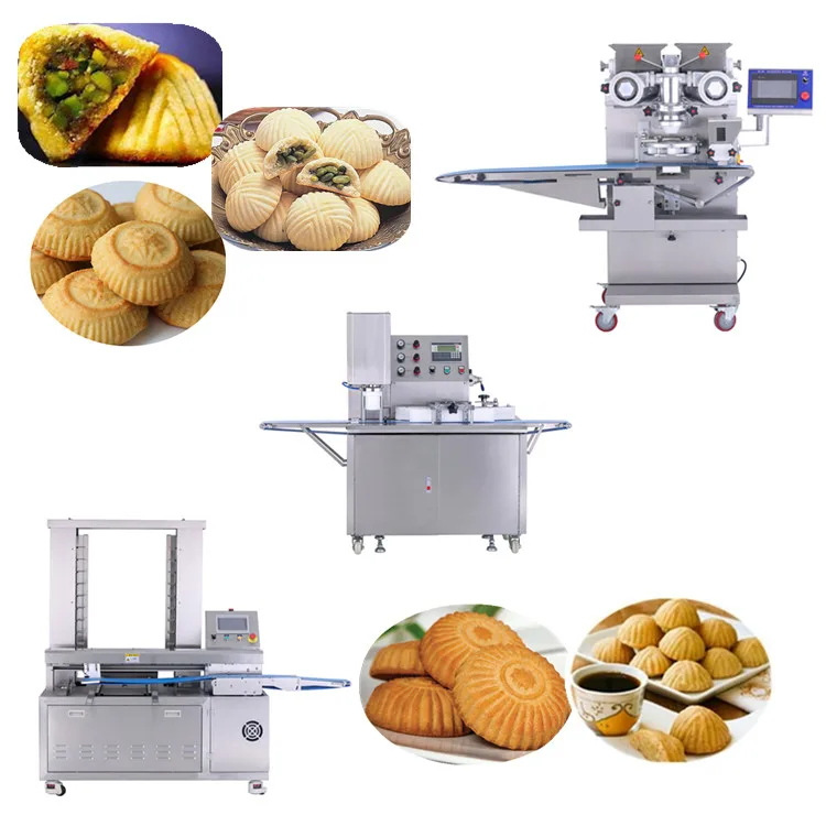 
Golden supplier automatic maamoul cookies encrusting machine 
