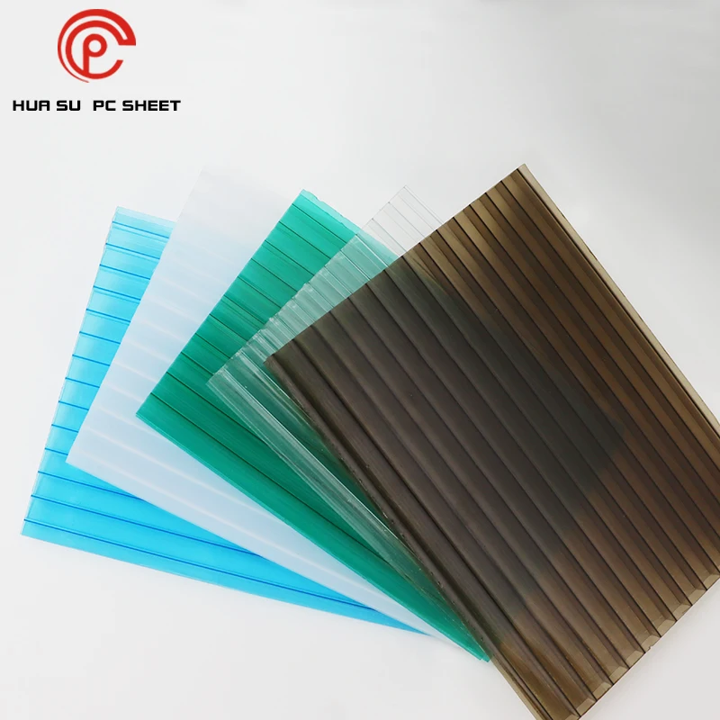 
Roofing Double Wall Carport Car Parking Shelter Hollow Polycarbonate Sheet 