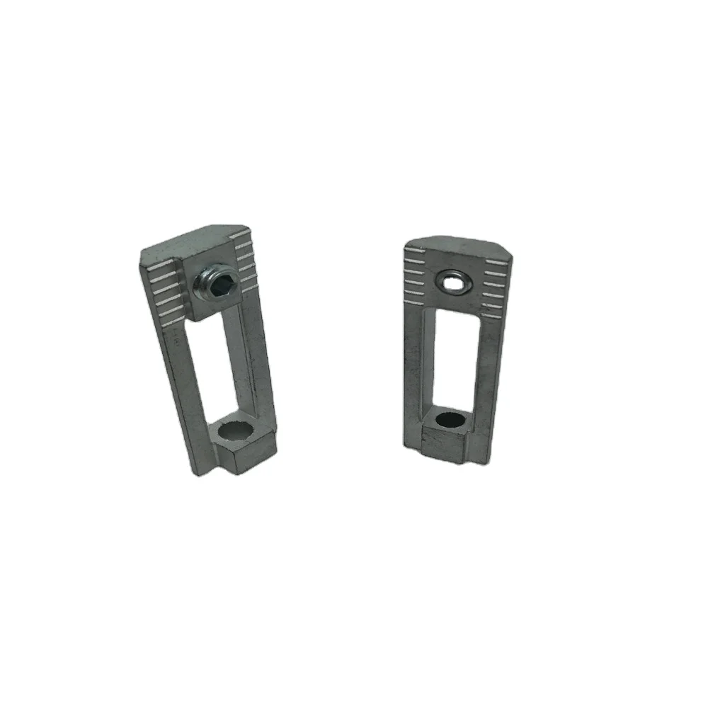 Profile Connector 326.01-03A.01 Powder Metallurgy Silver Dacromet Inner Connectors for aluminum profile Sample available