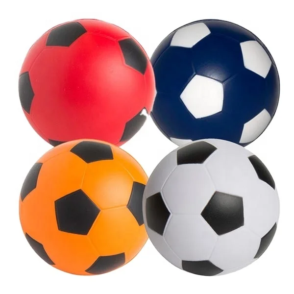Cheap Stress Ball Promotional Pu Foam  Anti Stress Reliever Squishy Toy Ball Soccer Ball
