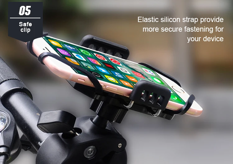 
High quality Bicycle Cell phone Bracket full protection bike mount mobile phone holder 