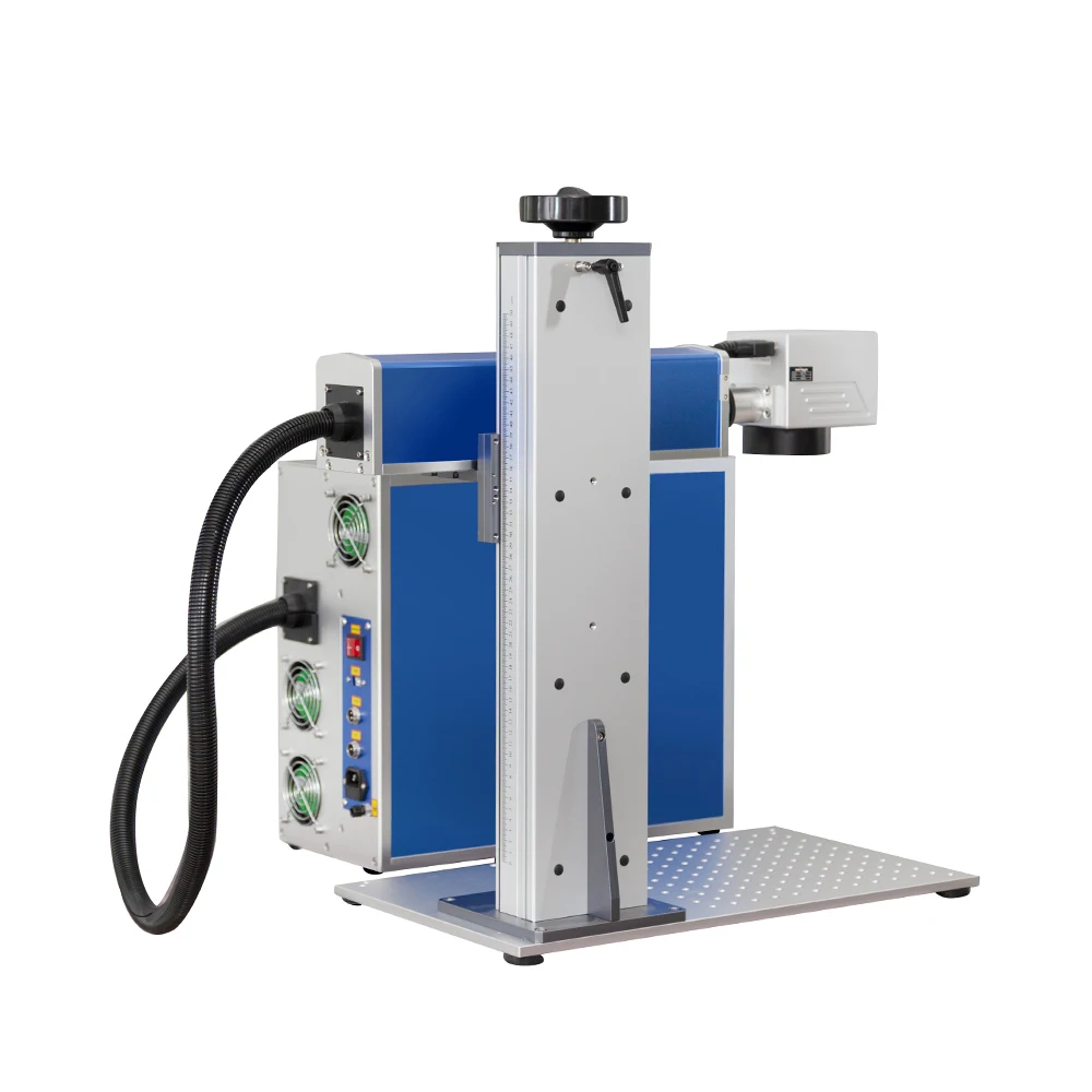 Raycus JPT макс. 20 Вт 30 Вт 50 Вт 70 Вт 100 ватта логотип Мобильная нержавеющей стали лазерная гравировка машина мини-волоконная лазерная маркировочная машина цена