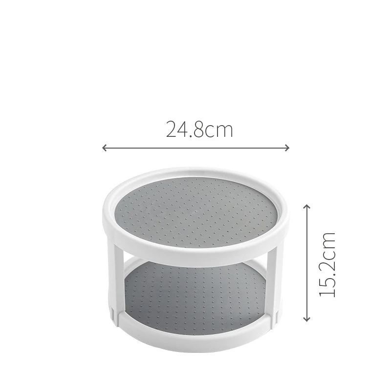 Large Multifunctional Rotating Spice Rack Kitchen Spice Bottle Shelf Kitchen Organizer