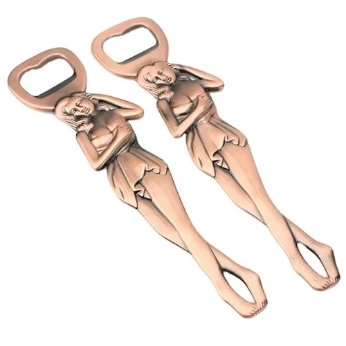 Wholesale Russian European Style Retro Alloy Wine Starter Fashion Creative Metal Souvenir Beer Bottle Opener