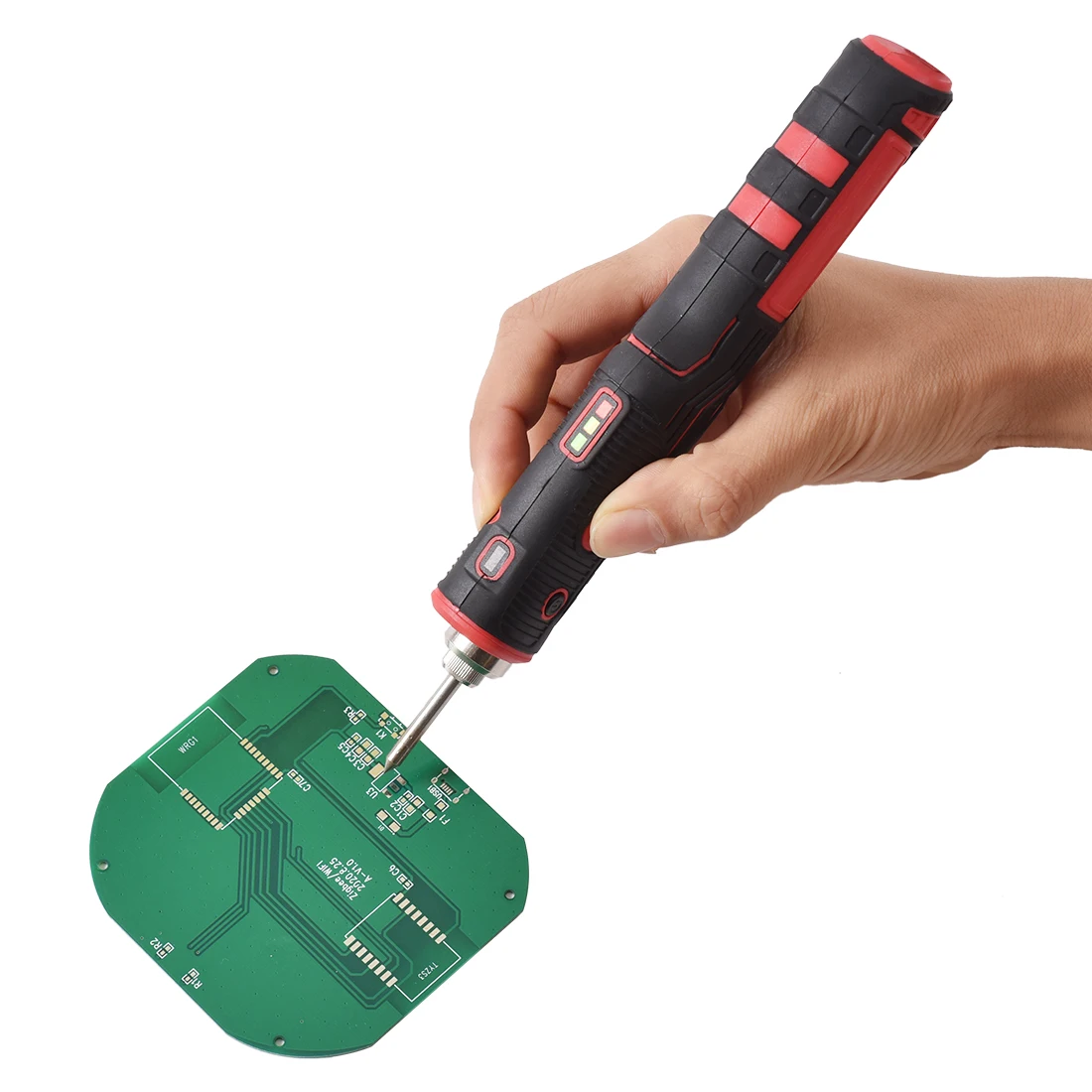 FROGBRO Rapid Heating Cordless Soldering Iron with USB Rechargeable Lithium Ion Battery