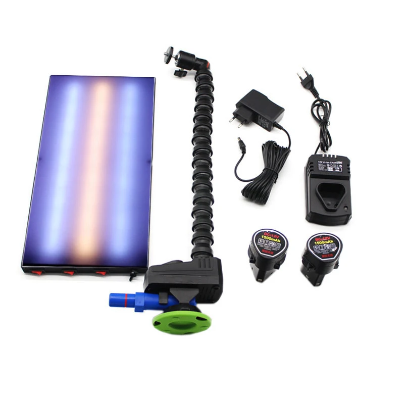 
portable cordless led light with battery charger wireless lamp with 3inch pump suction cups LED lamp 