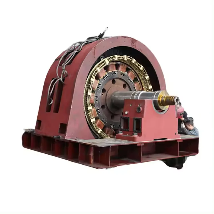 High efficiency electric turbine hydro generator 1 mw
