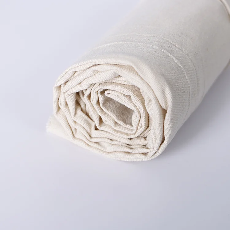 Undyed grey fabric 100 cotton woven fabric cotton greige poplin fabric for customize dyed and printed