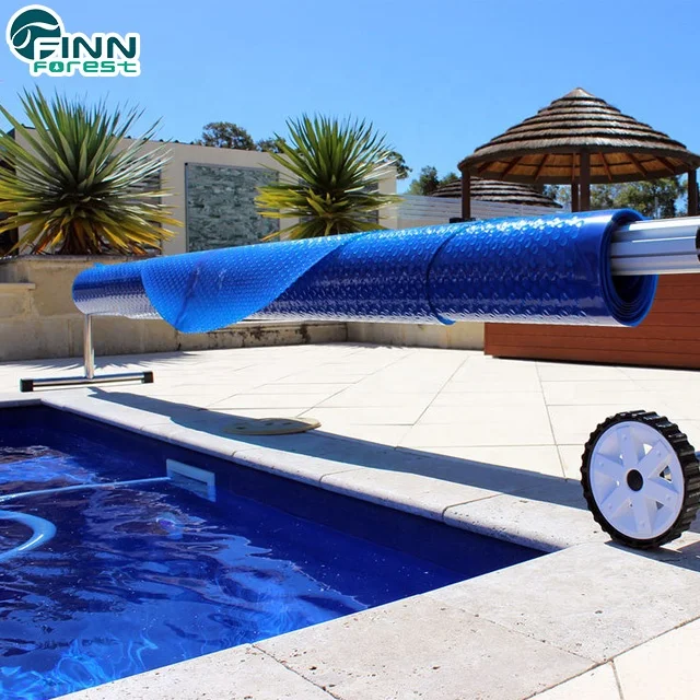 Heat waterproof thermal foam swimming pool pvc cover