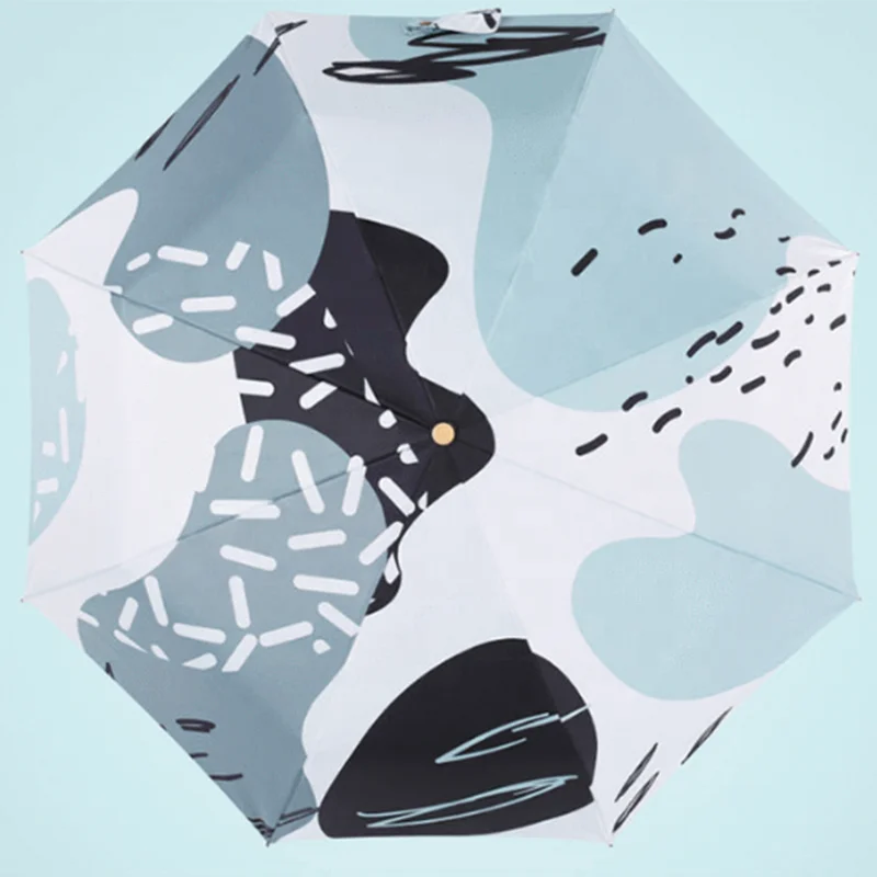 Digital Printing Windproof, Super Sunscreen, Rain Or Shine Umbrella With Logo Umbrella Wholesale