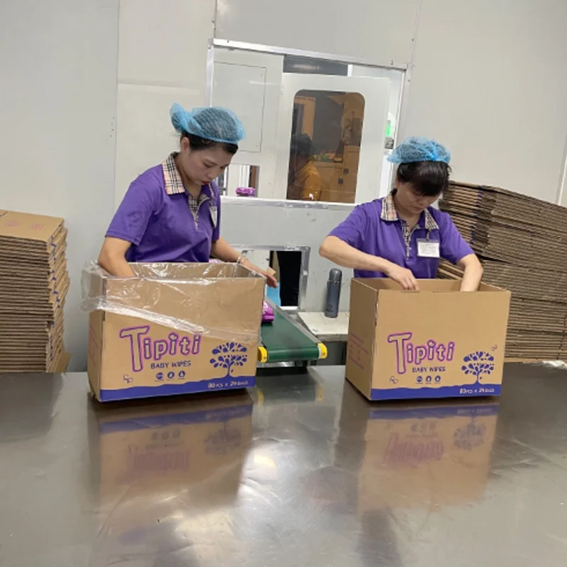 Wholesale OEM Brand Wet Wipes Customized Ultra Soft Nonwoven Disposable Scented 80pcs Baby Wipes