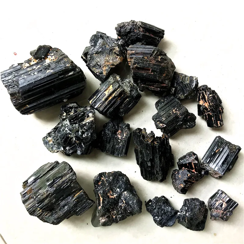 Black Tourmaline Small - Raw Stone  Tourmaline For Healing