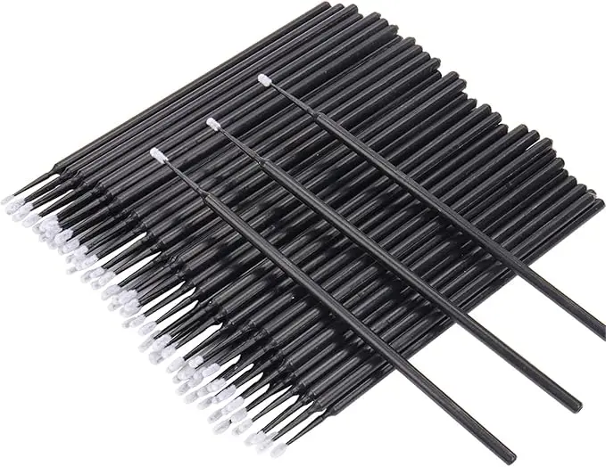 Disposable Micro Brush Applicator Individual Lash Removing Swab Mascara Brush For Eyelash Extension Tools
