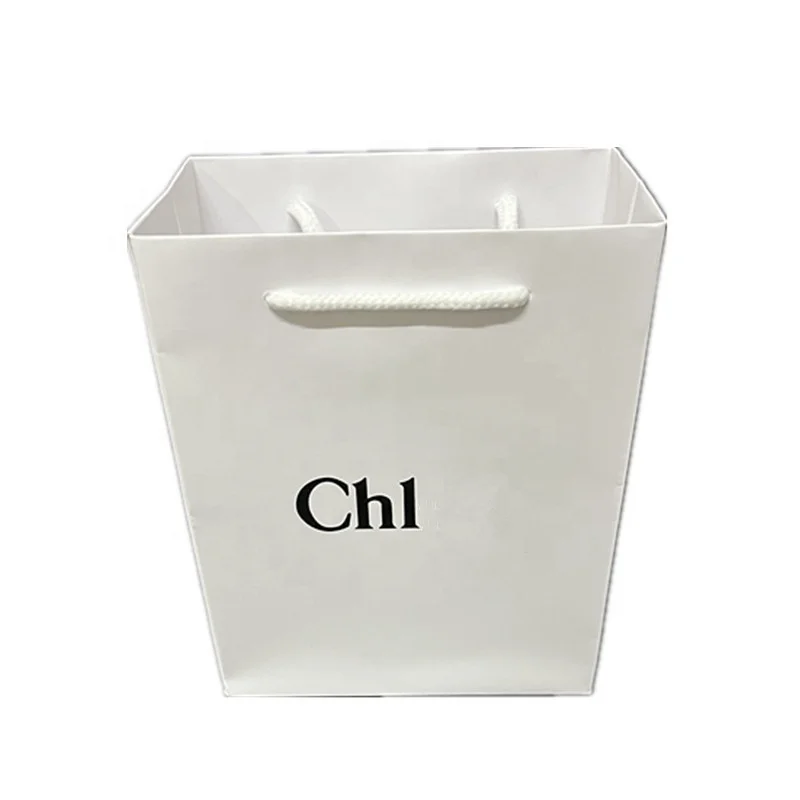 Hot Sale Factory Price Custom Color Shopping Bag Black Magenta Pink Eco-friendly Custom Logo Gift Paper Bag