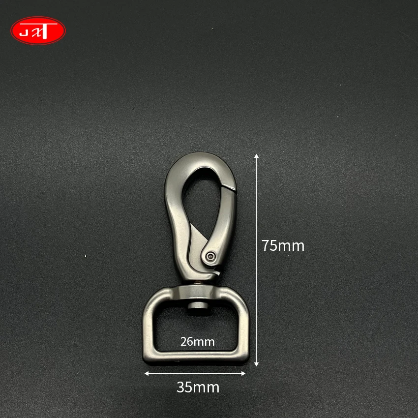 wholesale snap hook carabiner lanyard Zinc alloy Metal Swivel Hook for dog Leash Handbag lanyard