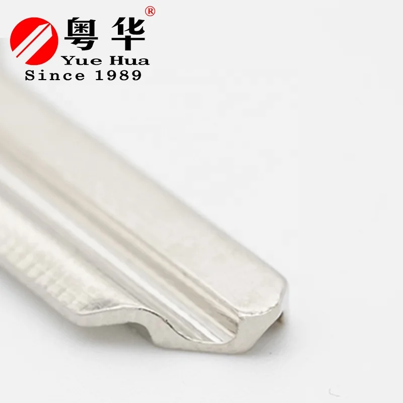 High Quality Universal Nickel Plated Metal Blank Key Uncut Blade Master Home Door Key