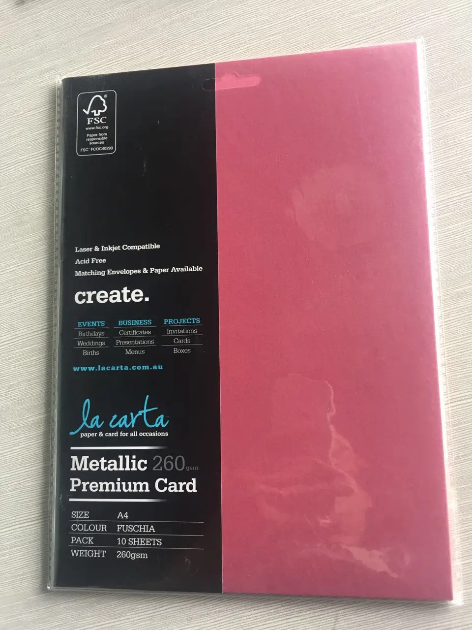 High Quality  250g Pearl Paper Pearlescent Paper European quality spray coated technics