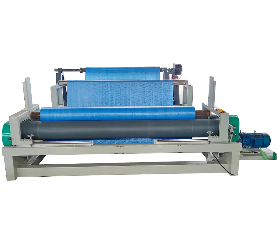 Tarpaulin Cloth Fabric Automatic Rewinding Slitting Dotting Machine