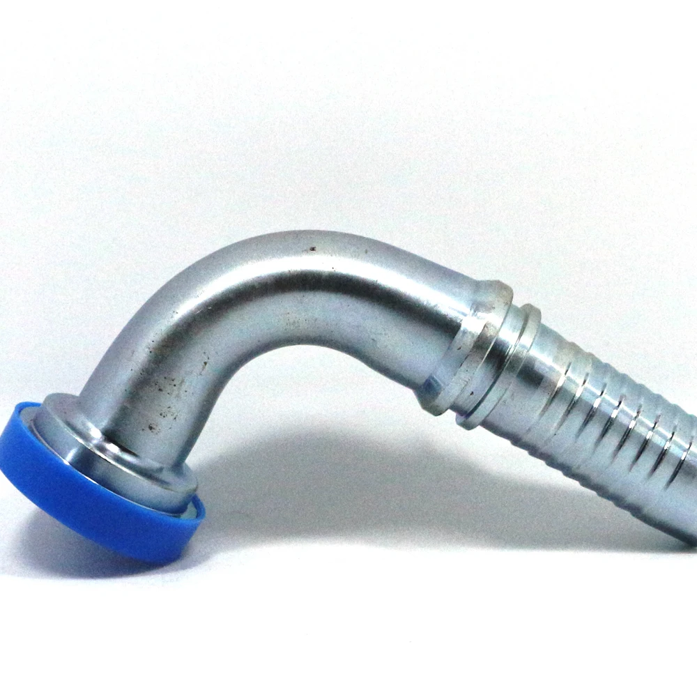 Hupoo 316 Stainless Steel Press Fit Pipe Fittings 45° Street Elbows V Profile Blue Pressing Indicator Head Casting 3A