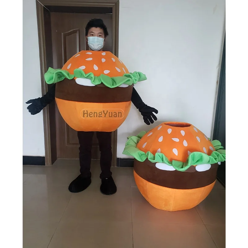 Прямая Продажа с фабрики Hengyuan пицца пирог ходьба талисман мультяшный костюм реквизит для взрослых товары вечеринок