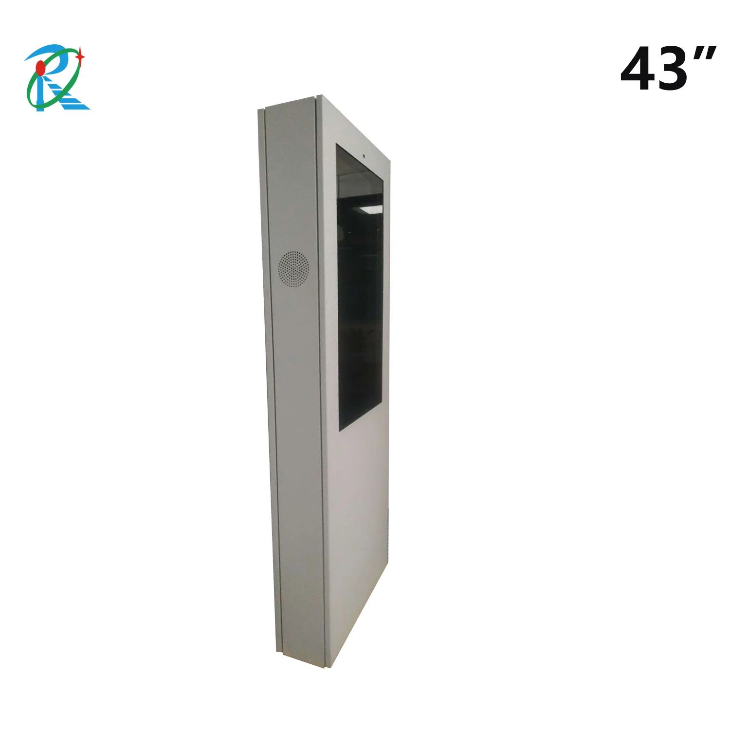 waterproof 43 outdoor 2500nit lcd kiosk full color advertising digital touch totem signage wifi display screen price for sale