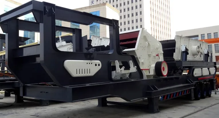 zhengzhou Online Shopping in Ethiopia Online Sale crawler type mobile crushing station machine for gravel granite basalt