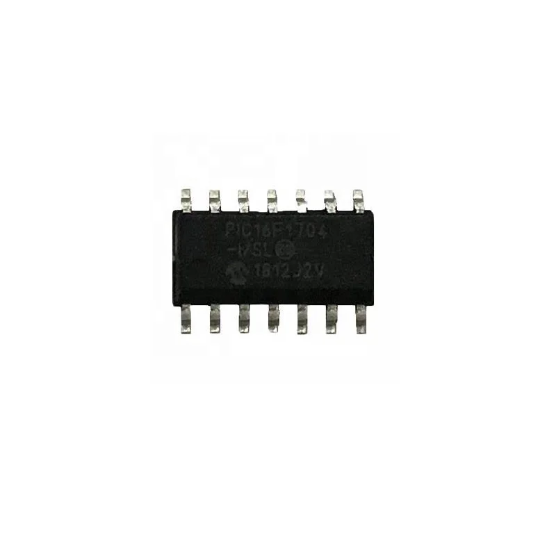 PIC16F1704-I/SL PIC16F1704 Microcontroller 8 bit 7KB Flash 3.3V / 5V Automotive 14 Pin