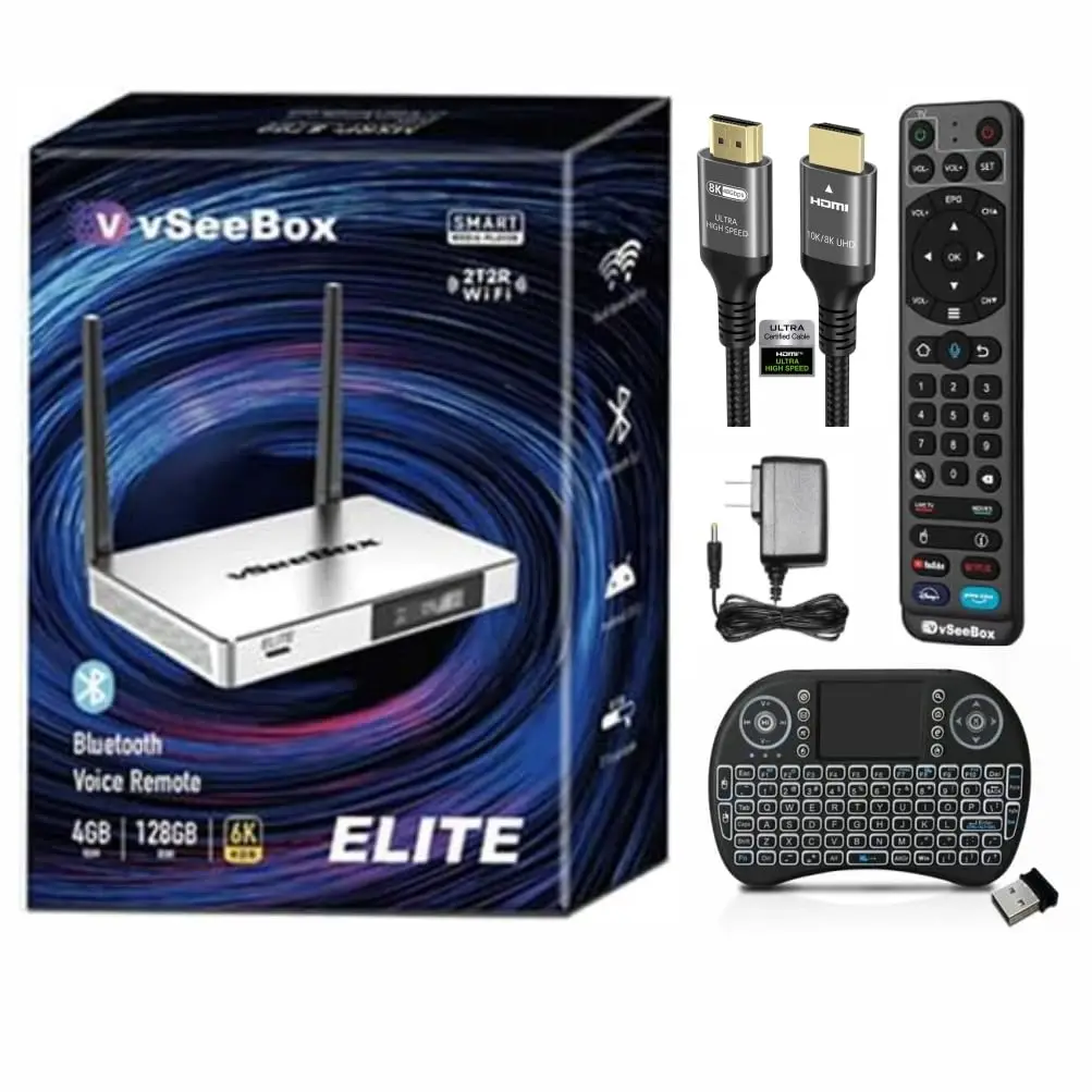 Новый VSeeBox Elite Ultra Max v3 Pro 6K 8K