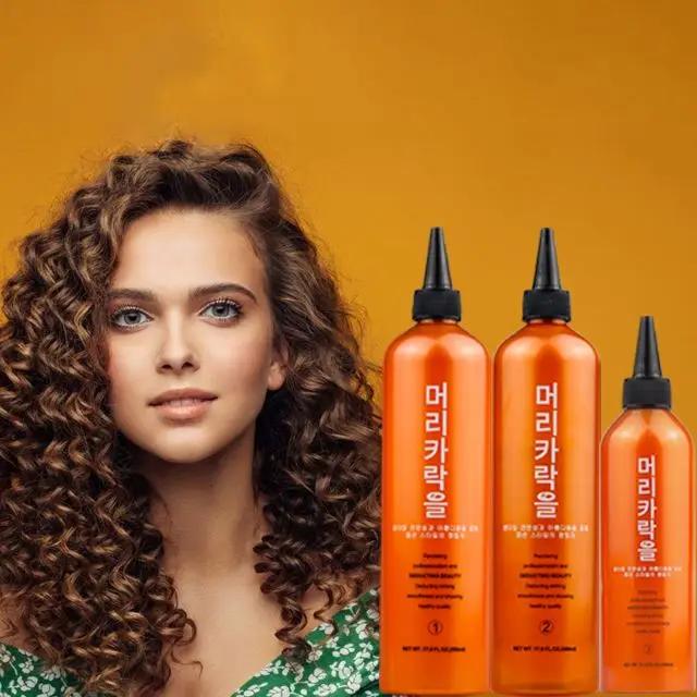 Best Selling private label Anti Frizz organic Wave lotion hair curl perm lotion