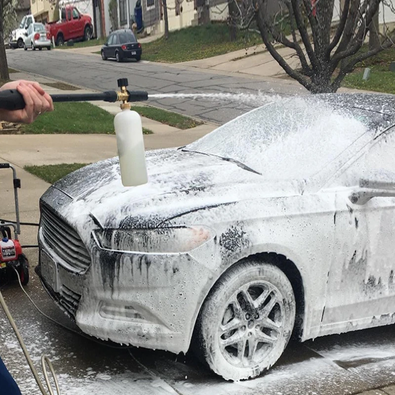 Car wash foam cannon generator