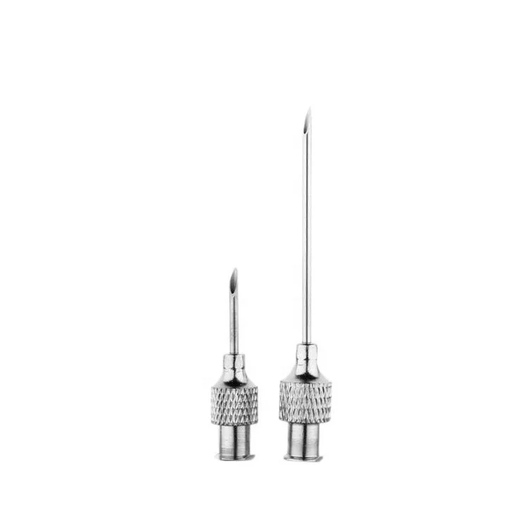 Многоразовые медные прямоугольные иглы 11 мм Luer
