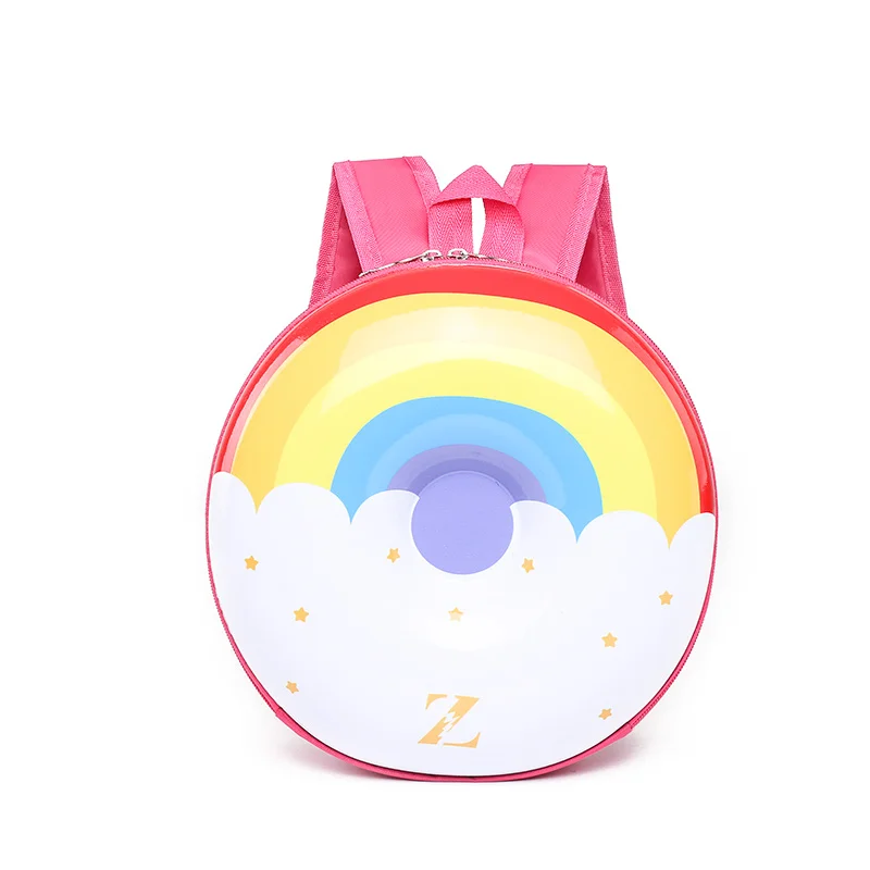 New design cute EVA cartoon eggshell kindergarten school bags Hard shell doughnut children schoolbag backpack for girls
