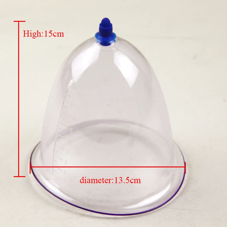 Chinese Vacuum set Cupping Massage New Enlarge Breast Cupping For Female Breast massager female cupping 13.5cm