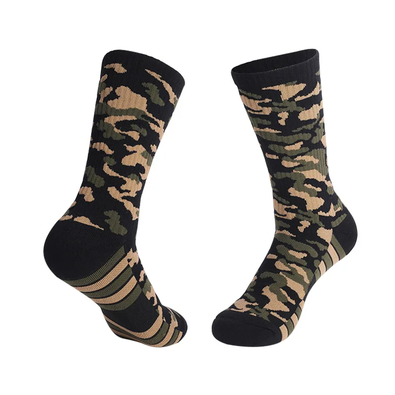 
Camo Thickened Anti-skid Basketball Socks Training Manufacturers Custom Sport Socks Running 