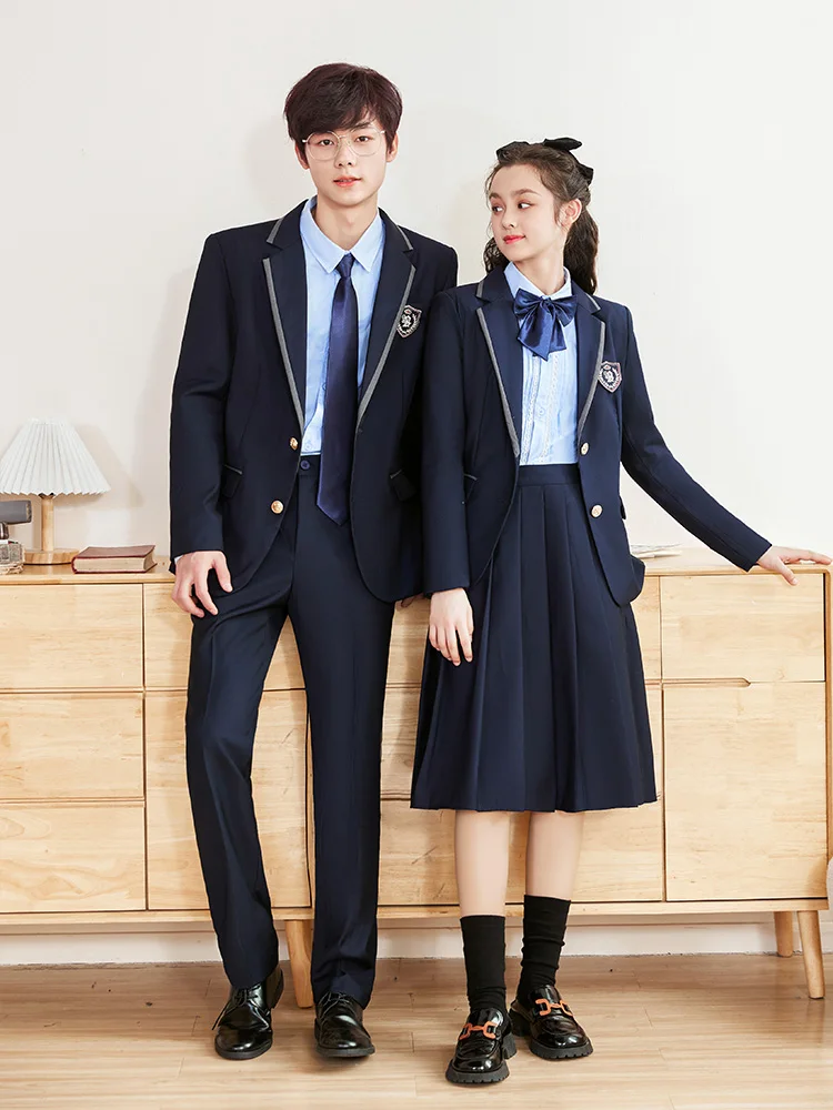 Professional kindergarten teacher work clothes suit JK uniform Korean student school uniform long skirt suit