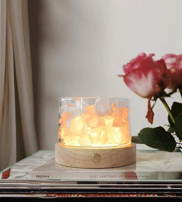 C&H Wholesale Private Label Home Natural Fragrance Stone Diffuser Scent Crystal Rocks With Essential Oil For Gift Set