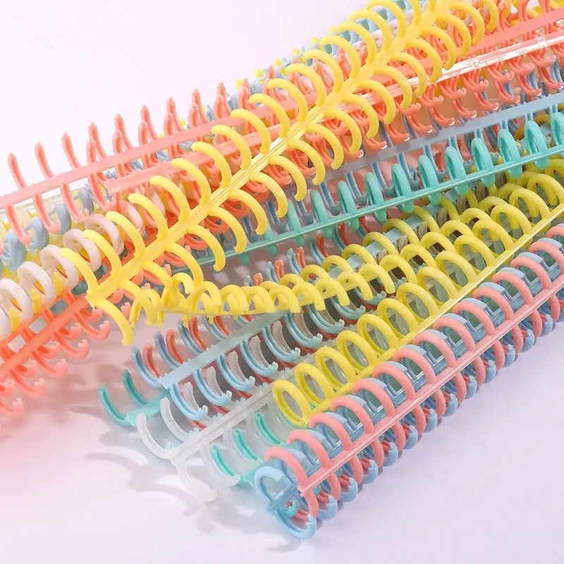 Factory Made High Quality and Best Price DIY Notebook Detachable Notebook Binding Ring Spines Combs 7849