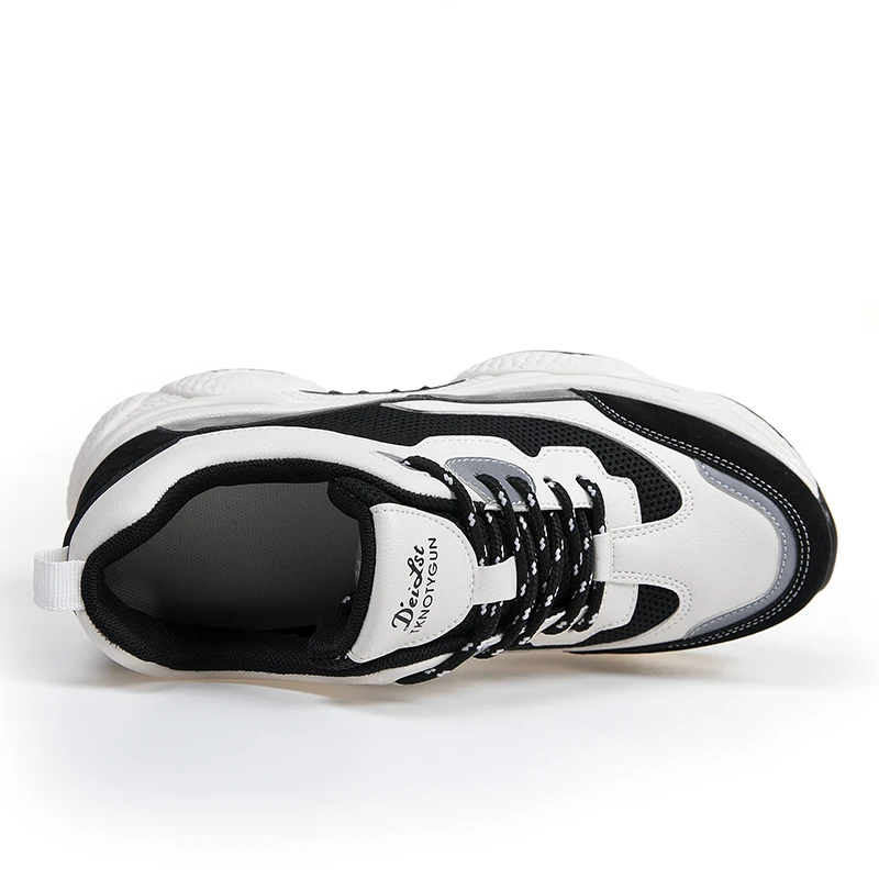 Wholesale women Sport Shoes Breathable Mesh Sneaker Height  Increasing Shoes