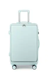 Front Open Cover 20 inch Suitcase Universal Wheel Pull Rod Case Side Open Cover 26 inch Men And Women Boarding Luggage Suitcase