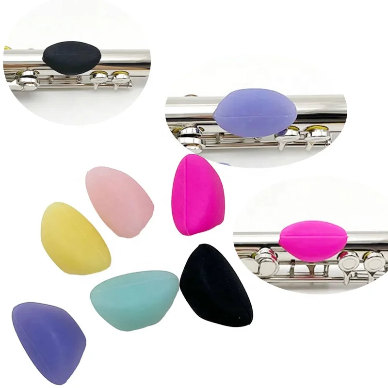 Brass instrument flute thumb cushion silicone finger sleeve flute bagpipe accessories